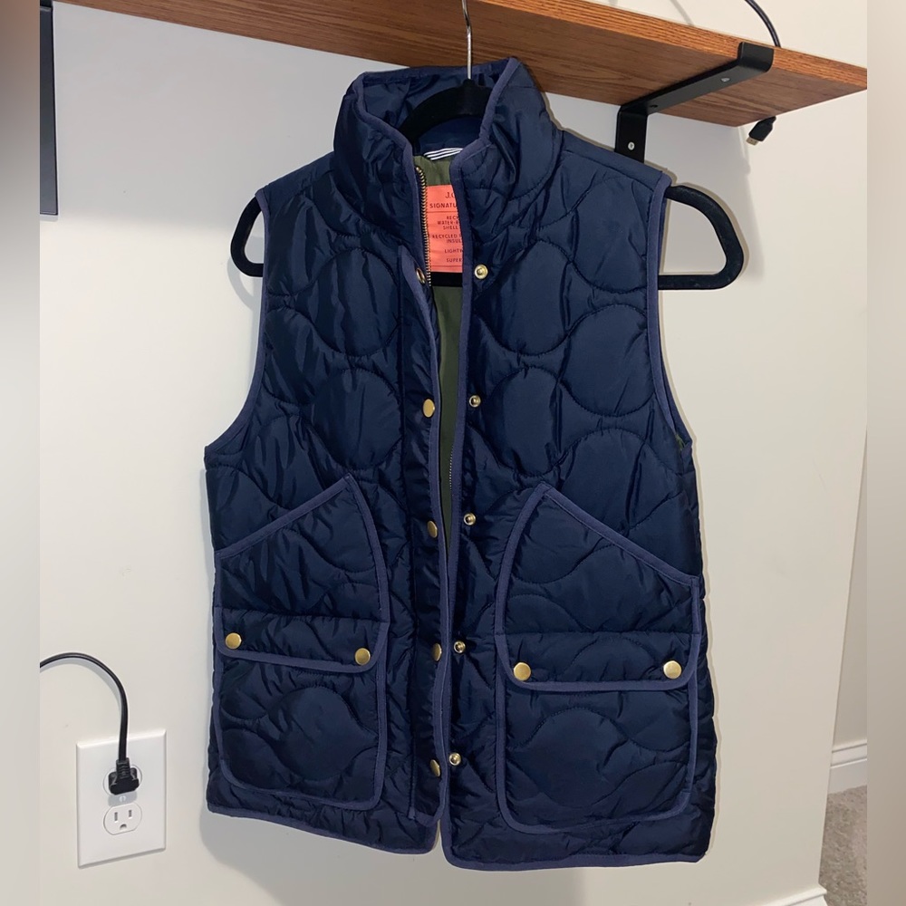 J.Crew Quilted Excursion Vest